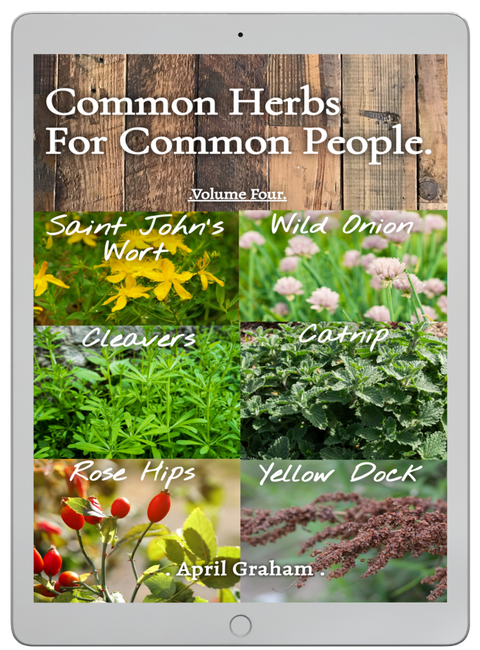 Common Herbs For Common People- Volume Four - EBOOK